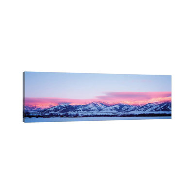 " Bridger Mountains, Sunset, Bozeman, MT "