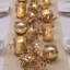 Ensemble de 36 porte-bougies Votive - porte-bougie en verre or mercure moucheté - Décoration d'automne idéale pour la table de mariage Boho ， Décorations d'Halloween et de l'Action de grâce d'intérieur