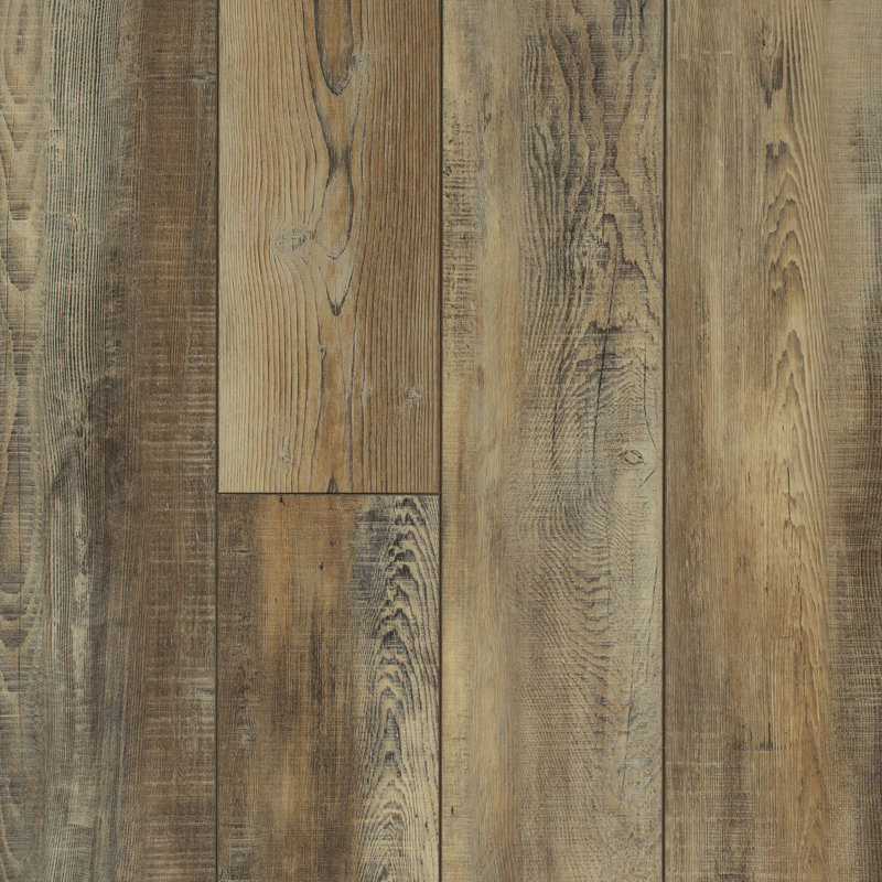 Unshakable HD Plus 7" x 48" x 8mm Oak Luxury Vinyl Plank, Unwavering