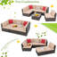 7 Piece Sectional Seating Group With Cushions-1996186276