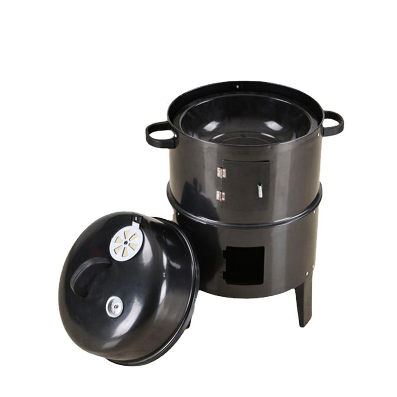 Four à braisier de style américain - chauffage uniforme pour un barbecue parfait à 360 degrés
