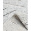 Tapis en laine / coton noué à la main Nordin gris clair-86284340