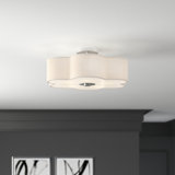 Plafonnier semi-encastré 22 po à 5 lumières Swarthout