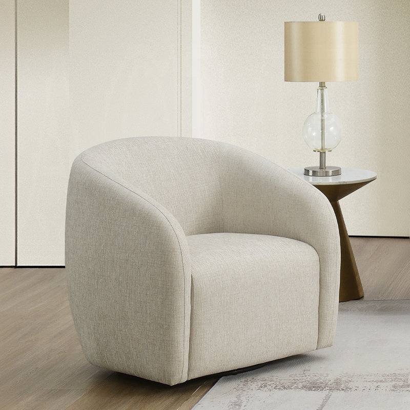 Etienne Chair W/Swivel, Beige