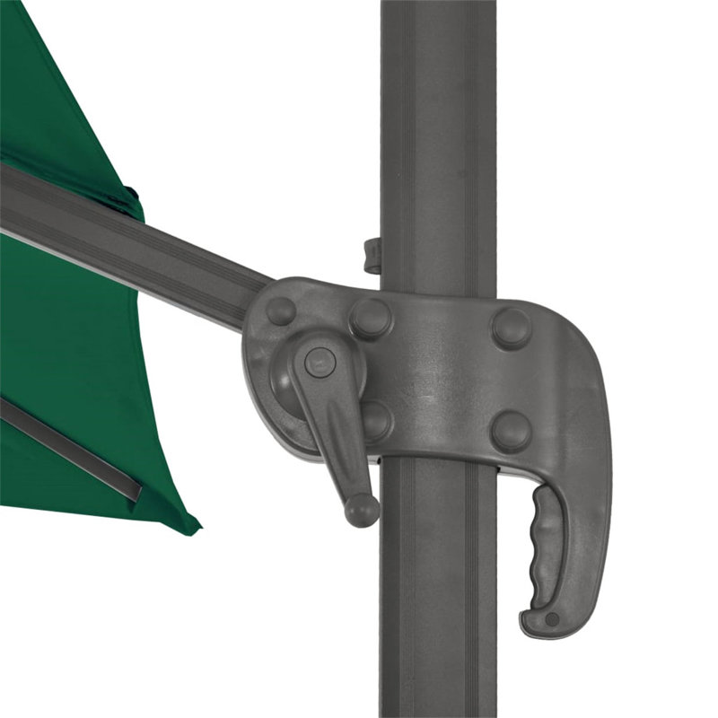 Russia 300cm Tilt Cantilever Parasol, Green