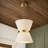 2 - Light Flush Mount Ceiling Light