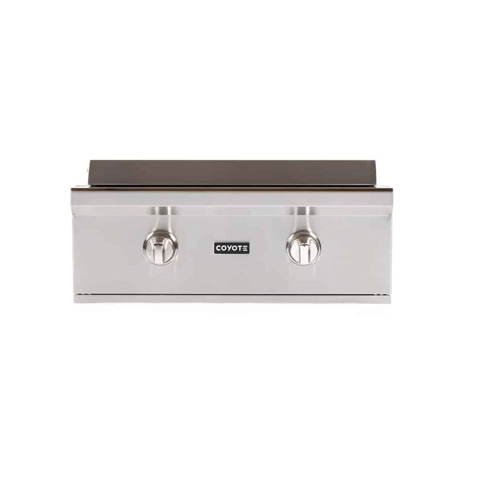 Coyote gas outlet grill