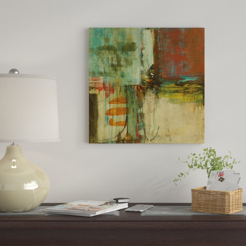 « fulfillment », reproduction sur toile, H 18 po x l 18 po x P 1,5 po, Pas de tapis, Toile tendue