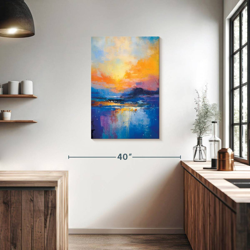 Avery River After The Rain, 36" H x 24" W