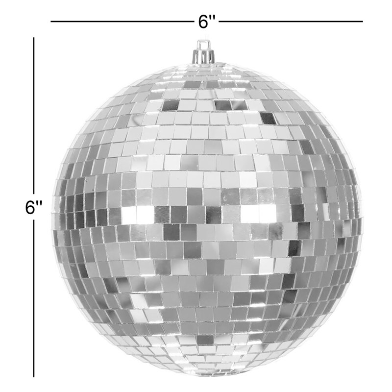 Ornement boule miroitante, Noir