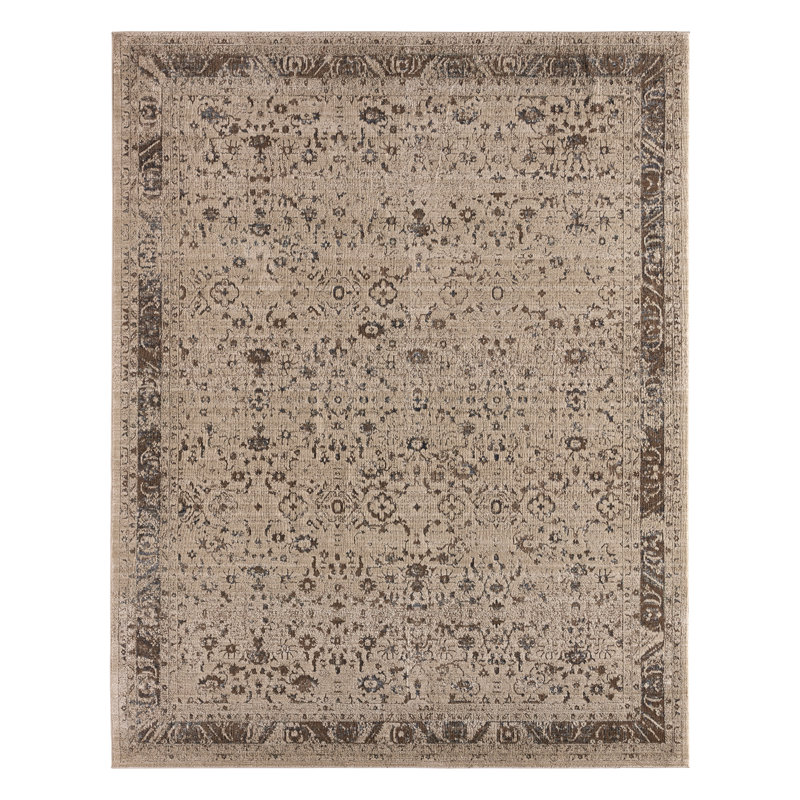 Jaipur Living Noelle Powerloomed Traditional Gray Runner Rug (2'2inX12' RNR), Runner 2'2" x 12'