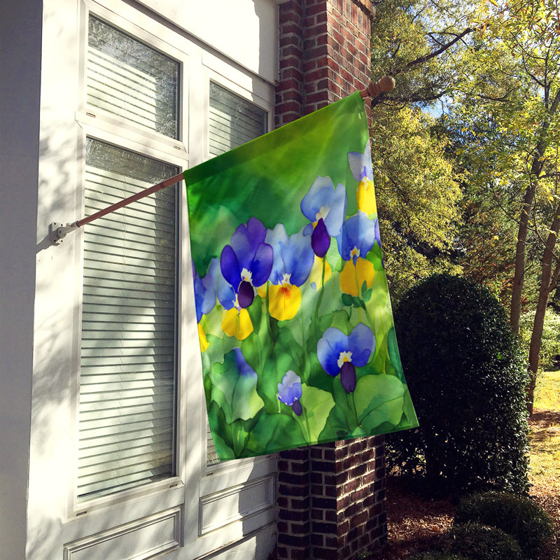 Drapeau de maison en polyester à double face H 40 po x l 28 po