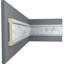 Endurathane Rose Chair Rail, 3 1/4"H x 3/4"P, 94 1/2"L, (9 1/2"Repeat), Factory Primed