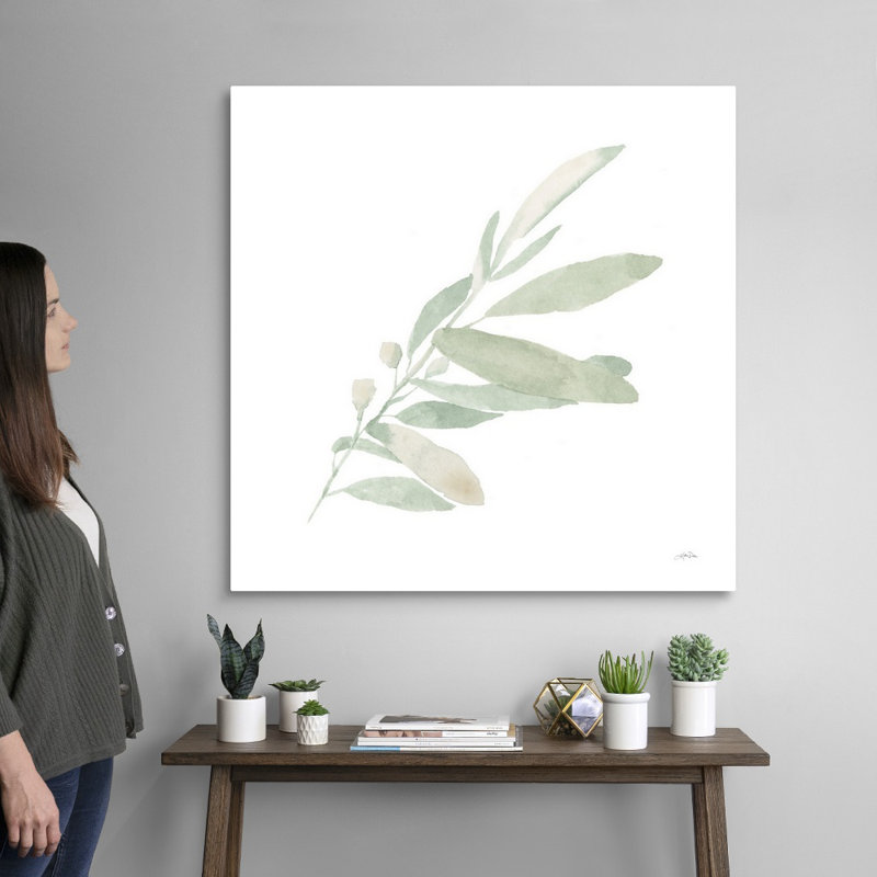 Art mural sur toile Sage I, Toile tendue, H 36 po x l 36 po