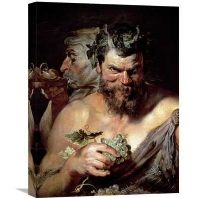 " The Two Satyrs " by Peter Paul Rubens Print