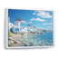 «Grèce Serenity In Mykonos - Grèce», reproduction sur toile encadrée-1347226377-1347226379