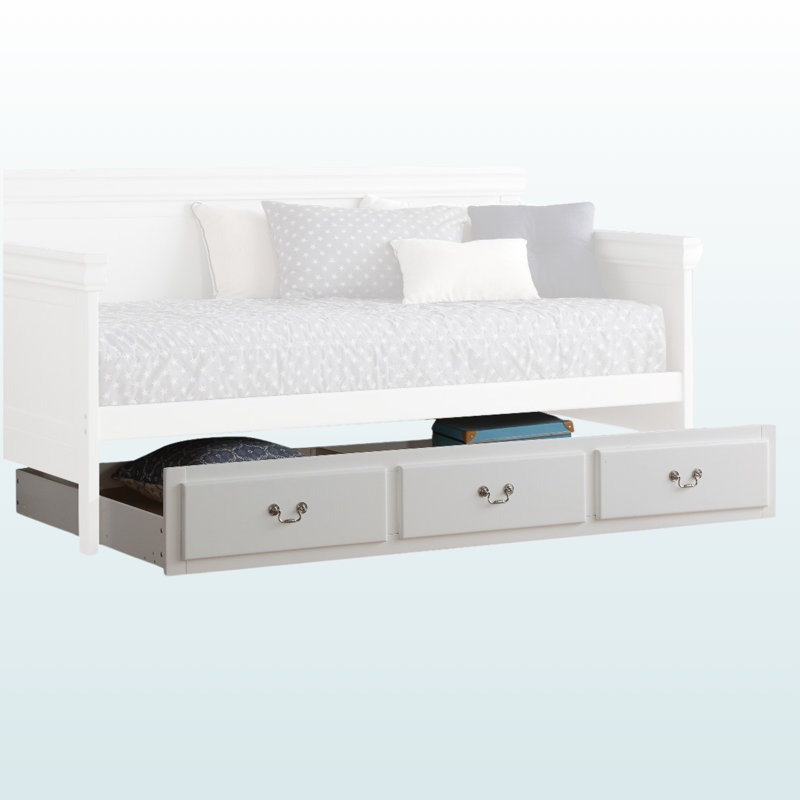 Lit gigogne simple Radiance, Blanc
