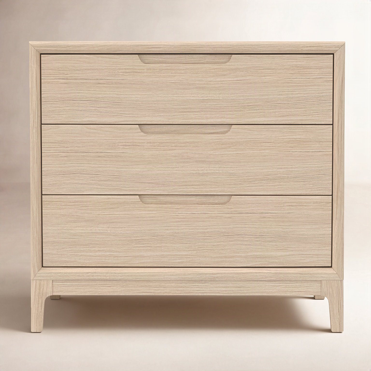 Rise 34" Dresser, Light Oak