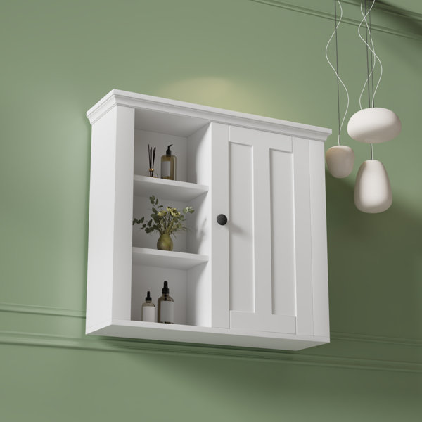 Ebern Designs Wall Bathroom Storage | Wayfair