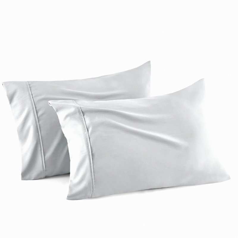 Luxury Pillowcase Set - Designer Bedding Decor for Home - 2 Piece Set, Soft and Stylish Pillow Covers for Bedroom, Pink