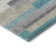 Premium Machine Washable Prisco Teal Rug