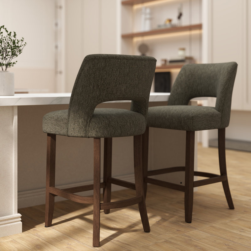 Tabouret de bar Bisto, Vert