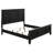 Fraser Beach Wood Queen Panel Bed Black-882389753-837647041