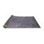 Tapis géométrique bleu / mauve / noir-184005528
