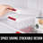 Stackable Ice Cube Tray And Bucket Set, Includes 2 Trays With Lid And Scooper, Easy Release, Makes 56 Cubes For Cocktail Soda Coffee, Leak Proof Freezer Bin Kit, Kitchen Gadget, Red