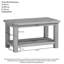 Four Leg Coffee Table with Storage-41179462