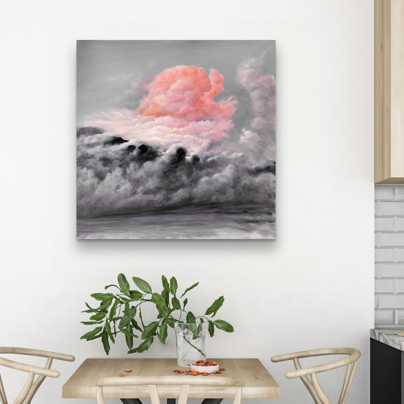 clouds - 32"x32" art on canvas
