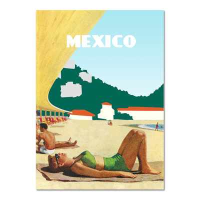 Poster Messico - Rectangle Painting on Glass
