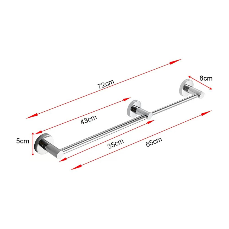Elian 72cm 1 Wall Towel Bar