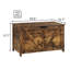 Commode de rangement rétro avec dessus rabattable-1213485364