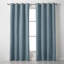 Nalaiyah Velvet Chenille Eyelet Curtains-1315062691-1315062716
