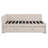 Full Size Upholstered L-Shaped Upholstered Daybed With Twinsize Pop Up Trundle And USB Ports-1833834358