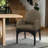 Waldorf Fabric Arm Chair Dining Chair-891104655-891104649