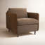 Teller Accent Chair Brown-1149733077
