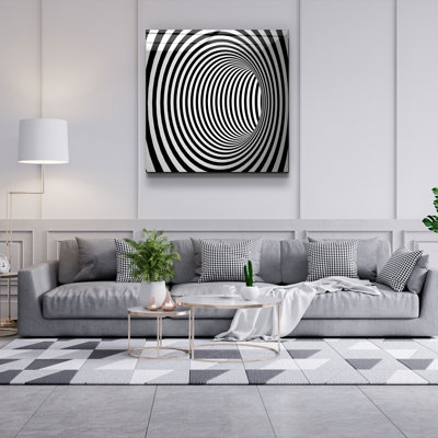 Superbe peinture décorative en verre trempé de 19,7 po x 19,7 po | 100% verre trempé, épaisseur: 0,16 pouce | Impression UV pour des couleurs éclatantes | Parfait pour la décoration intérieure, le salon ou le bureau