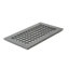 Grille carrée en aluminium Reggio-40045192-40045189