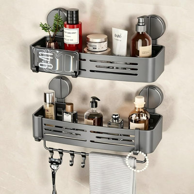 Shower Caddy Suction Shower Shelf