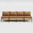 Coussin brun / structure brune