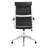 Modway Black Vinyl Jive Ribbed High Back Executive Office Chair-704633464