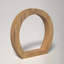 Femke 8" Wood Tabletop Candlestick