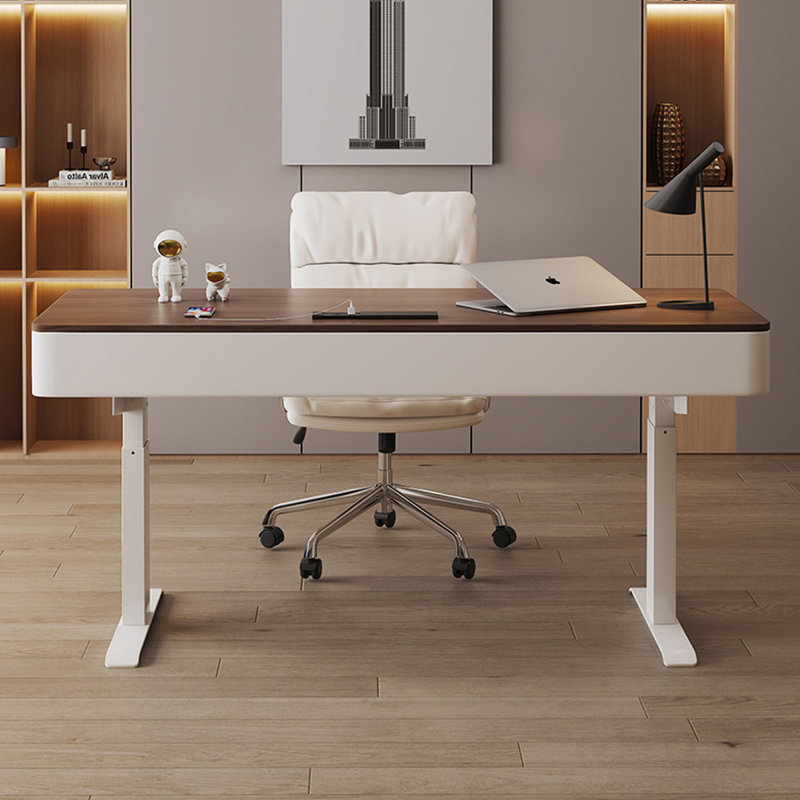 Bureau intelligent à deux moteurs avec tiroirs, 31.5"H*62.99"W*23.62"D