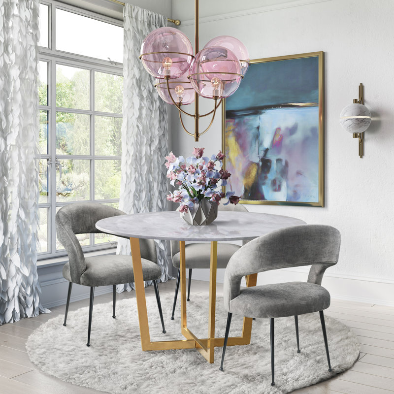  Chaise d'appoint en crème, Gris clair, Noir