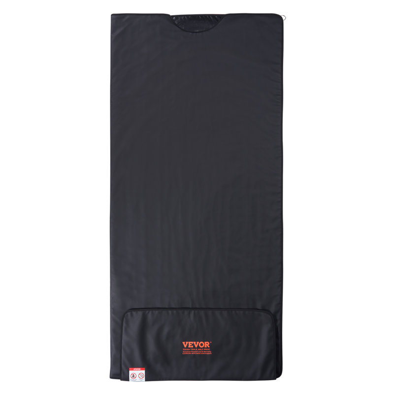 Couverture de sauna en bambou, tissu VEVOR