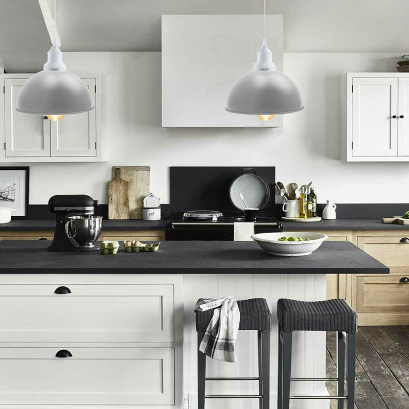 Wynnewood 1 - Light Pendant, Grey, 100cm H x 30cm W x 30cm D