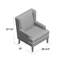 Fauteuil à oreilles Bedford Decker-52189348