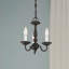 Lustre classique / traditionnel à 3 lumières de style bougie Benedetto-94312784